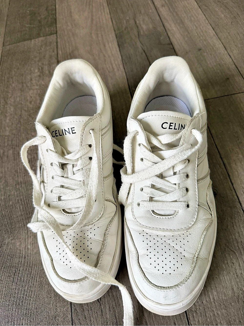 Celine Trainer Low White Sneakers EU 39